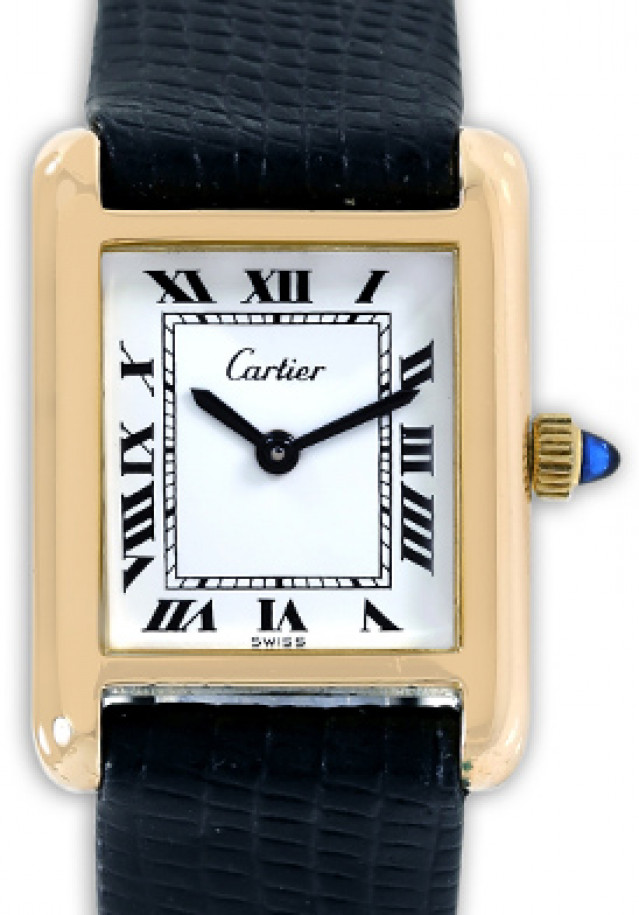 Cartier Tank Vemeil 25705 Gold